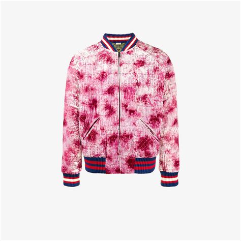 gucci bomber pink dragon